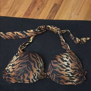 Victoria’s Secret Animal Print Halter bikini